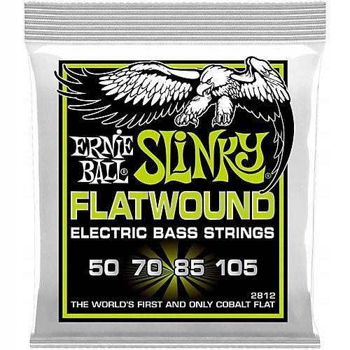 Struny Ernie Ball 2812 Flatwound Cobalt (50-105)