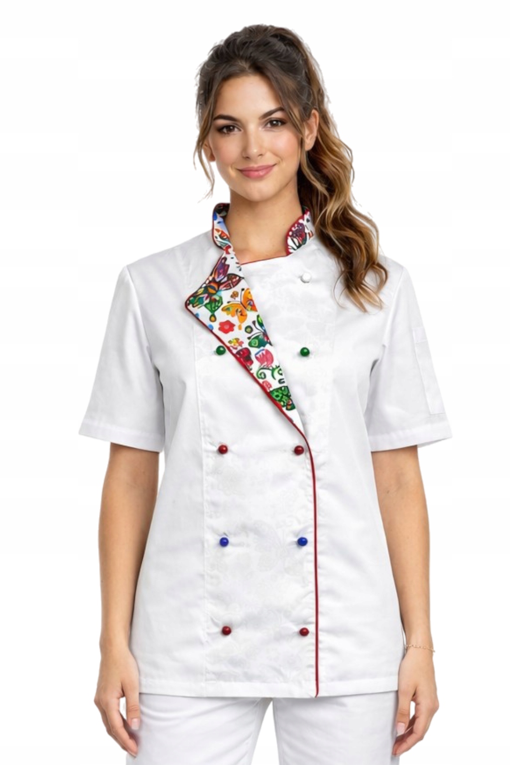 Mikina Kitel Master Chef s krátkým rukávem, velikost vel.
