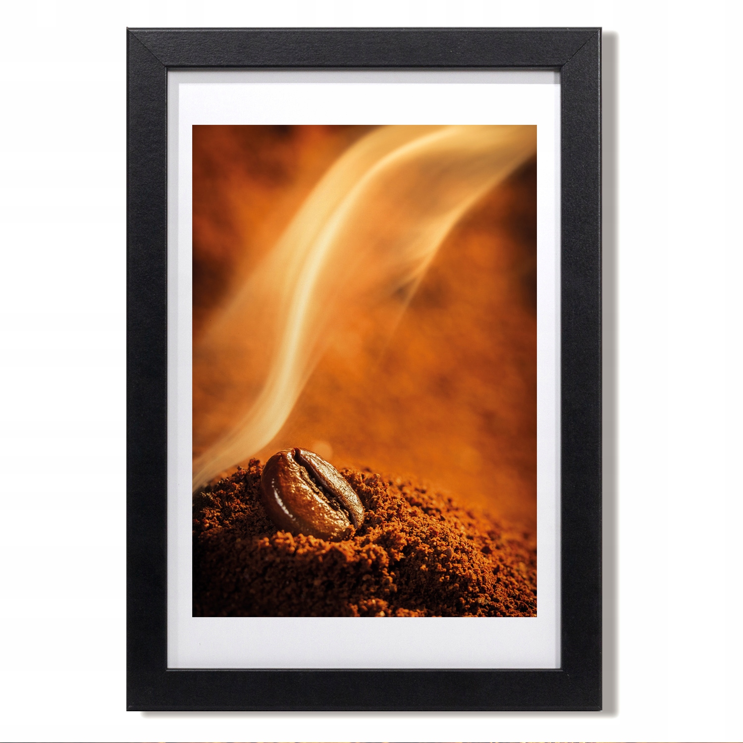 Obraz v rámu na zeď Káva zrno vůně 20x30
