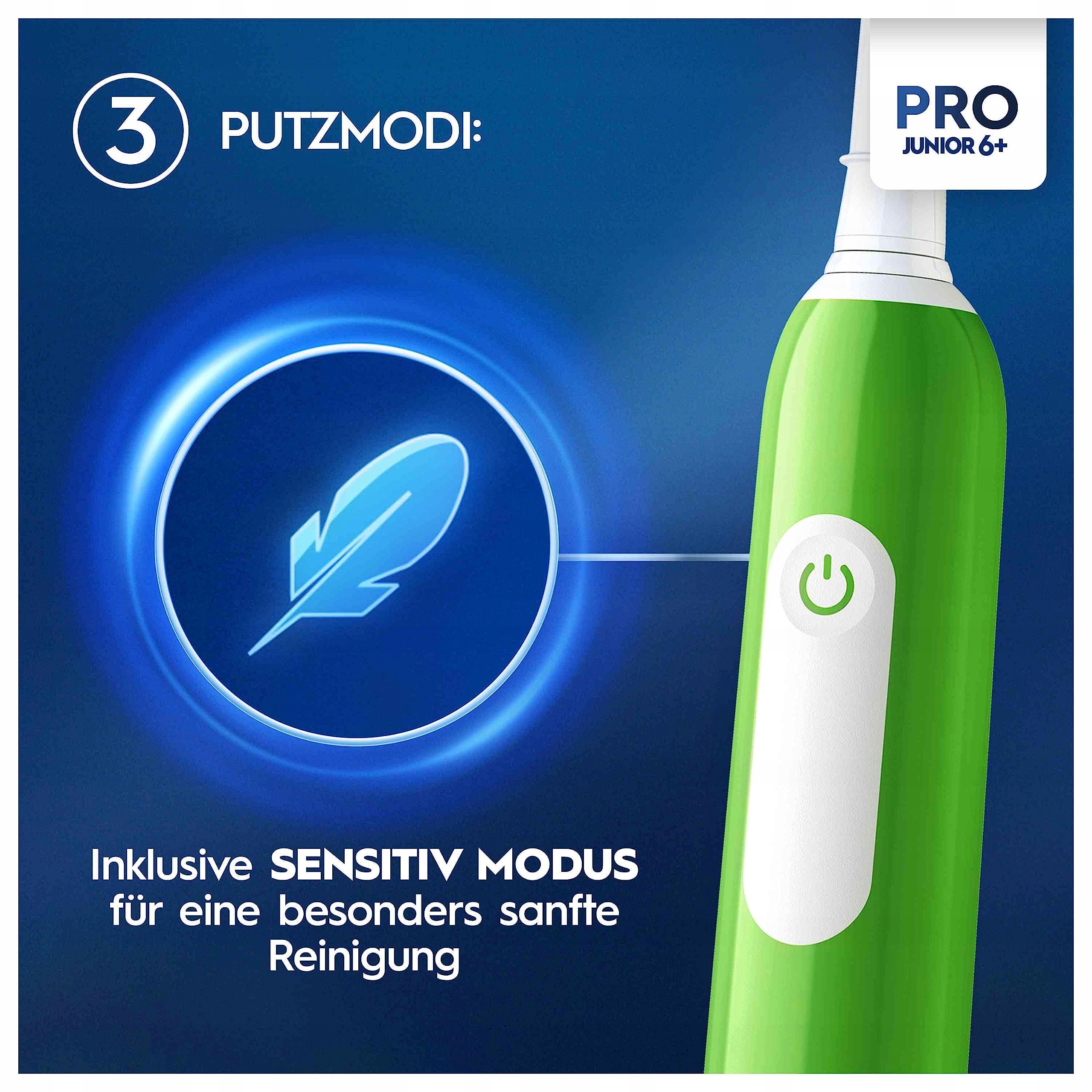 Oral-B Pro Junior elektryczna szczoteczka do zębów Zielona — miniatura 5