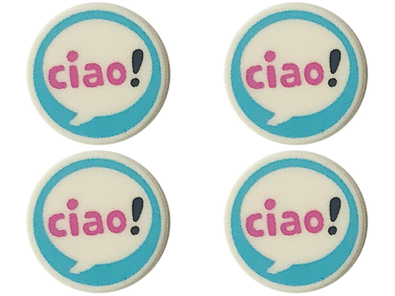 

Lego 98138pb276 Dots 1x1 Tile Ciao! (1g) 4 szt.