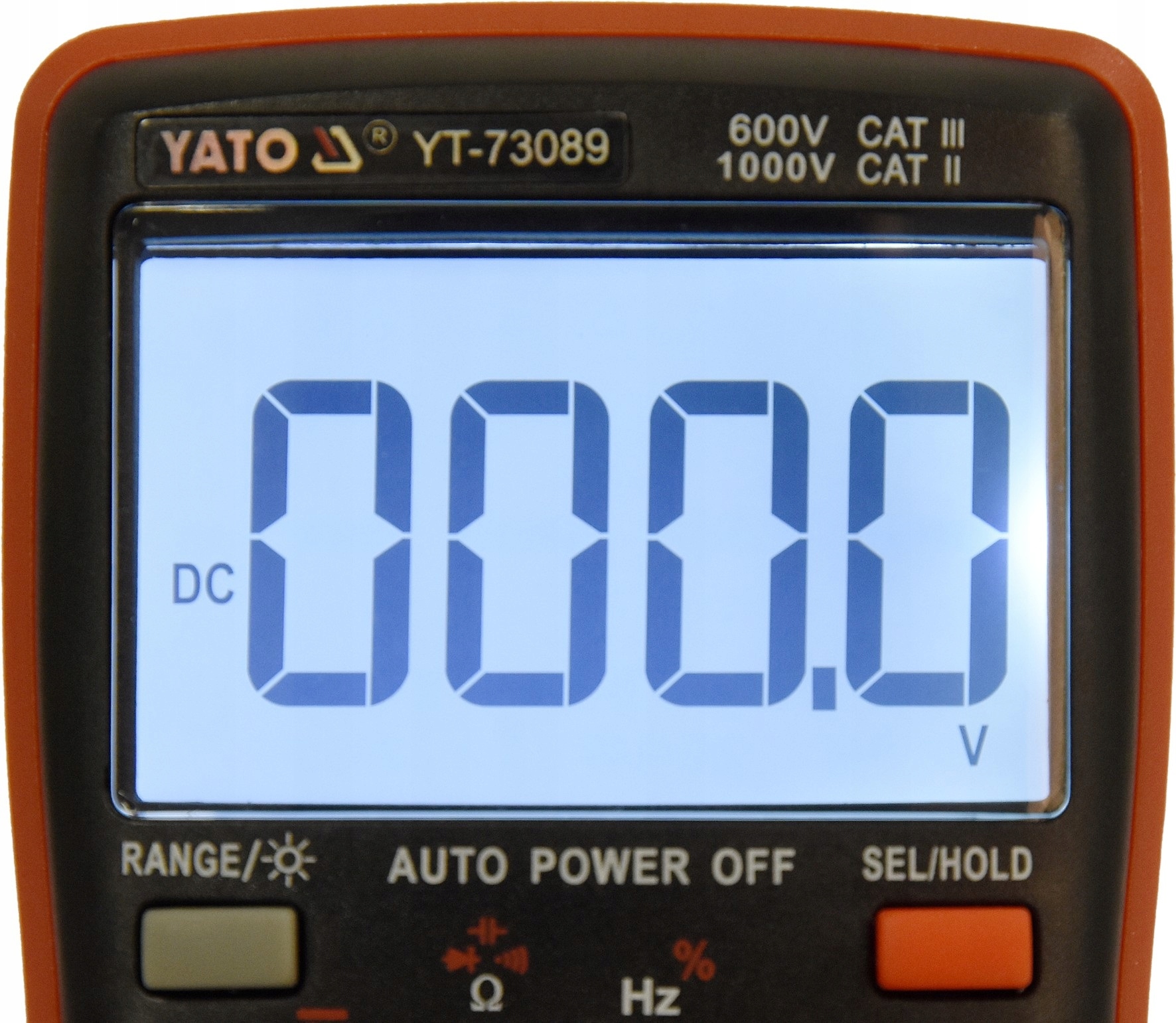 YATO MIERNIK CYFROWY 9999 MULTIMETR LCD TRUE RMS Model YT-73089