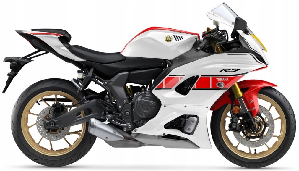 Samolepky Juula Pro Yamaha Yzf R7 2020 Anniversary 2020 Bílé