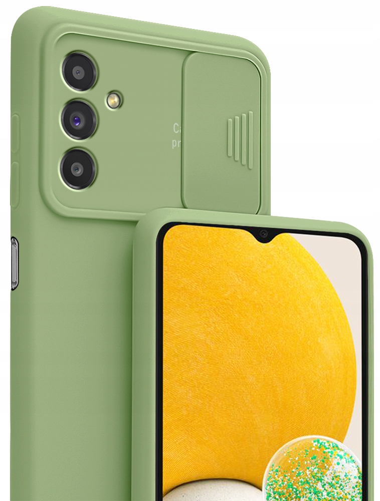 

Etui Silicone CamShield Szkło do Samsung A04S