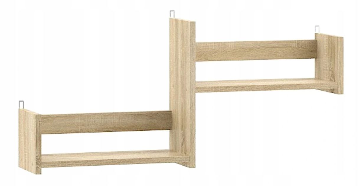 

Wisząca Półka Modern Dąb 100x20x45cm Meblomaster