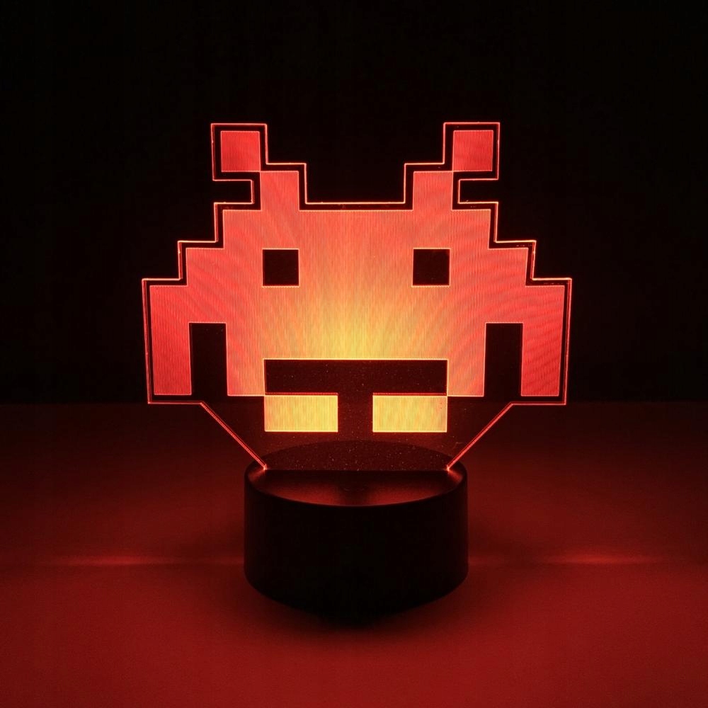 LAMPKA Space Invaders 16 kolorów RGB Pilot Rodzaj gwintu zintegrowane źródło LED