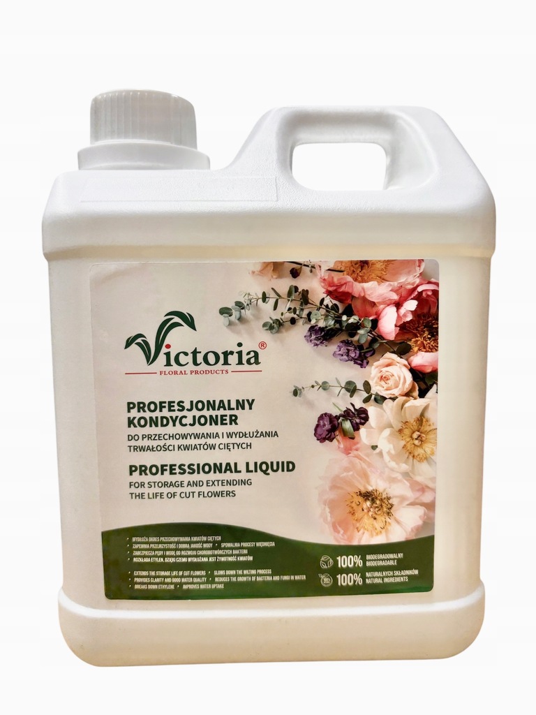 Profesionální kondicionér Victoria pro živé květiny 2 l Zesilovač kondicionér