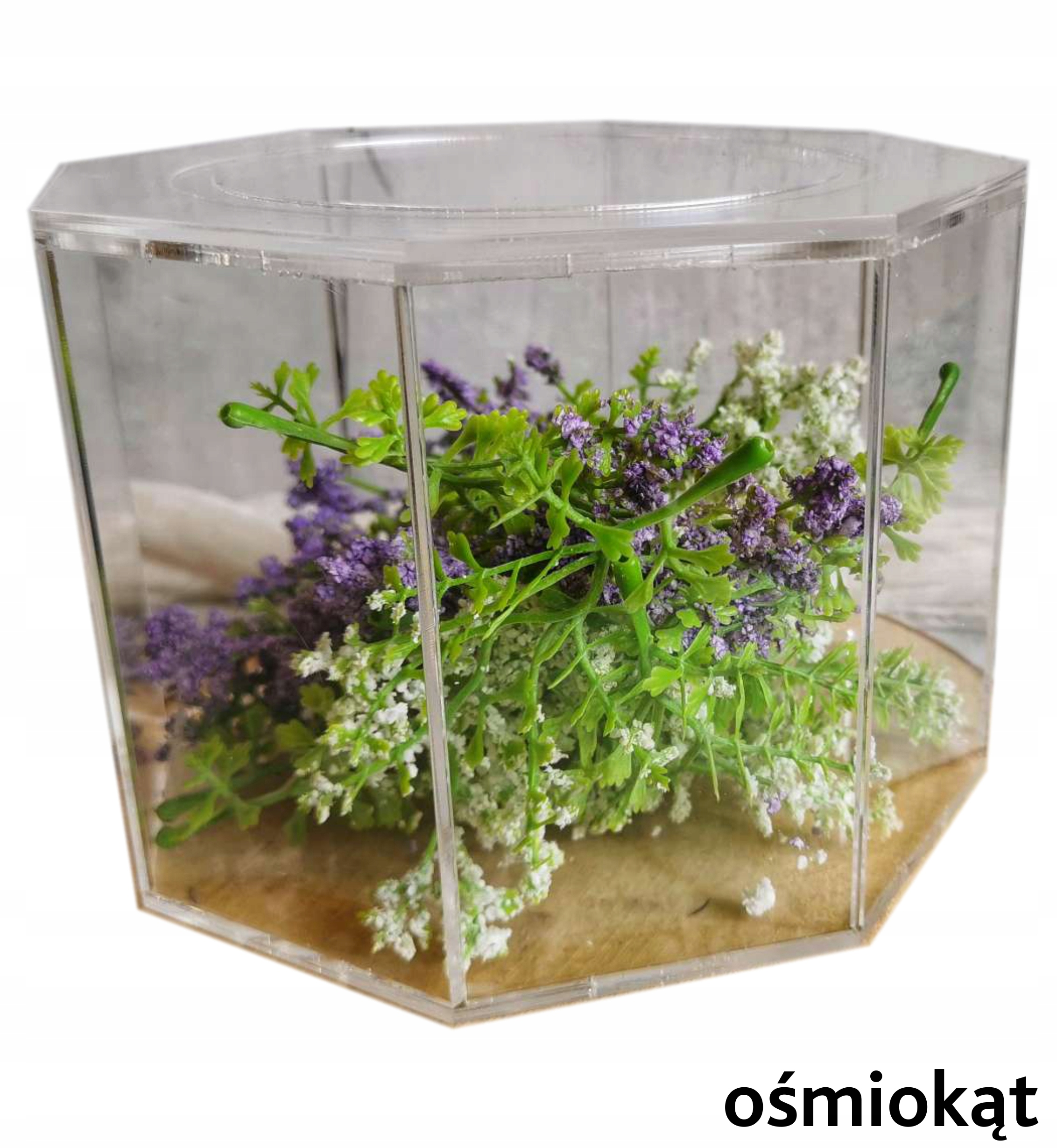 Separator do tortu ośmiokąt puste piętro rozmiary