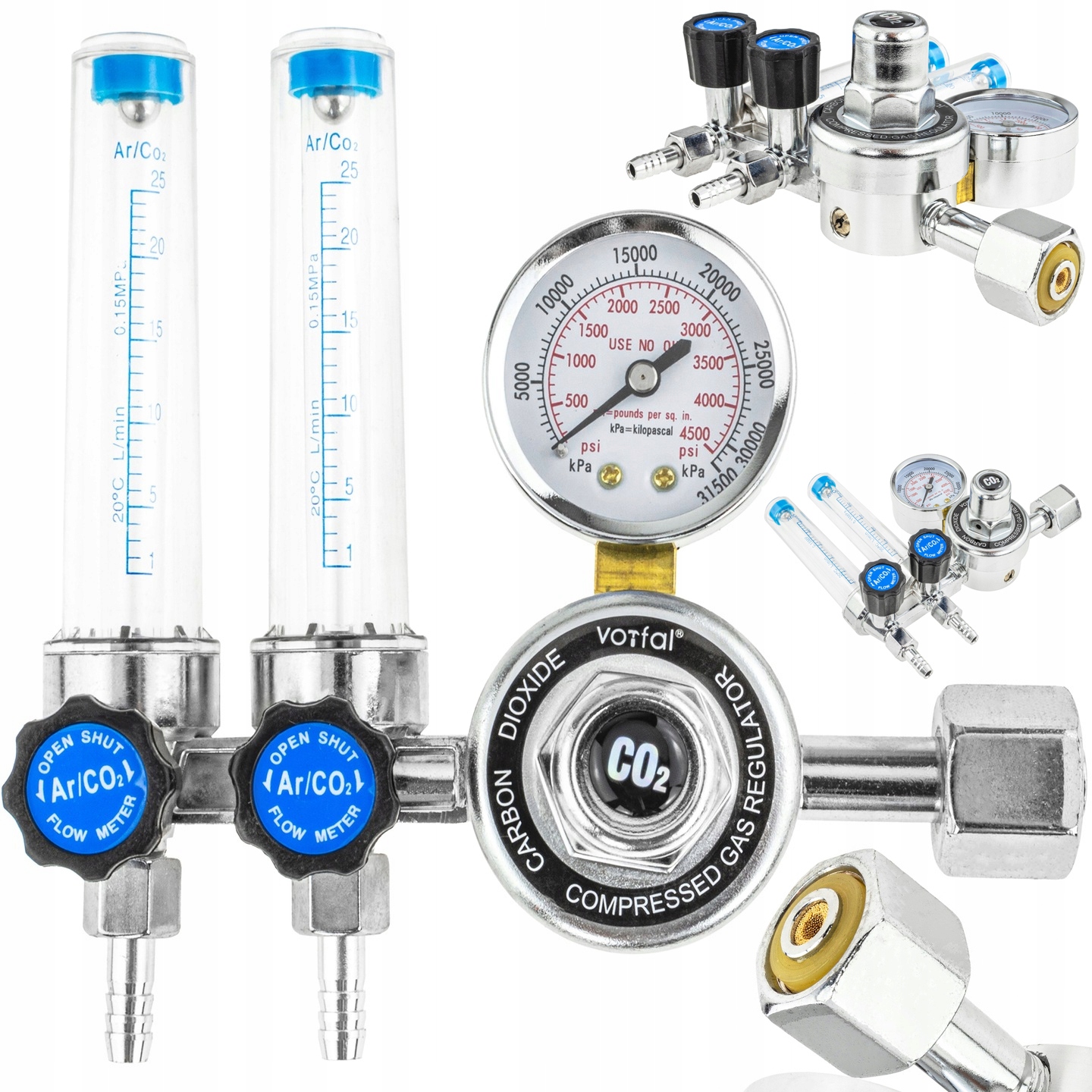 Reduktor Vorfal argon 200 bar