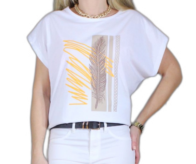 BLUZKA KOSZULKA T-SHIRT NADRUK DUŻO WZORÓW 2XL 44 Marka inna