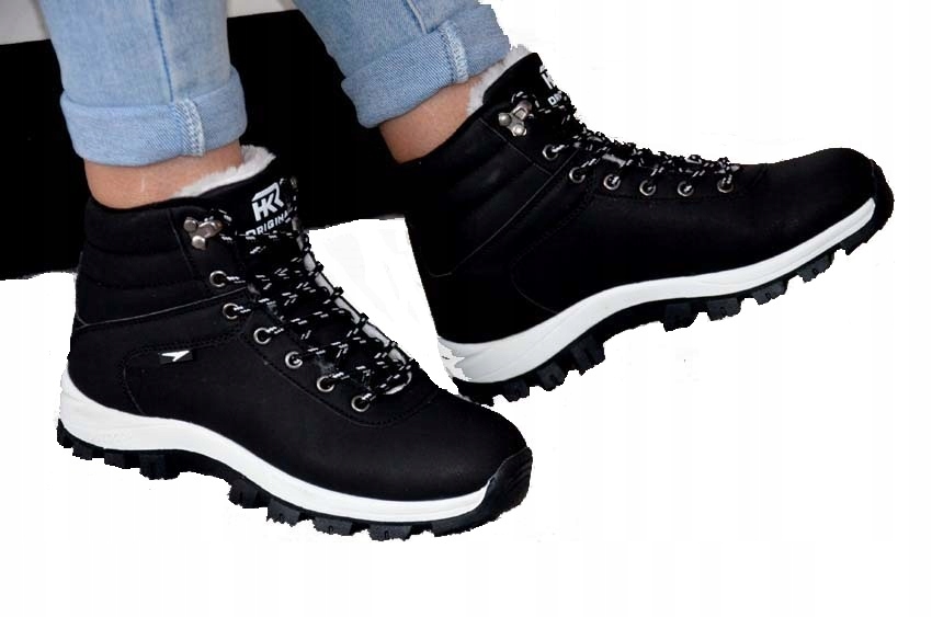 GÓRSKIE ORGINALNE ZIMOWE BUTY TURYSTYCZNE SPORTOWE MŁODZIEŻOWE OCIEPLANE TX
