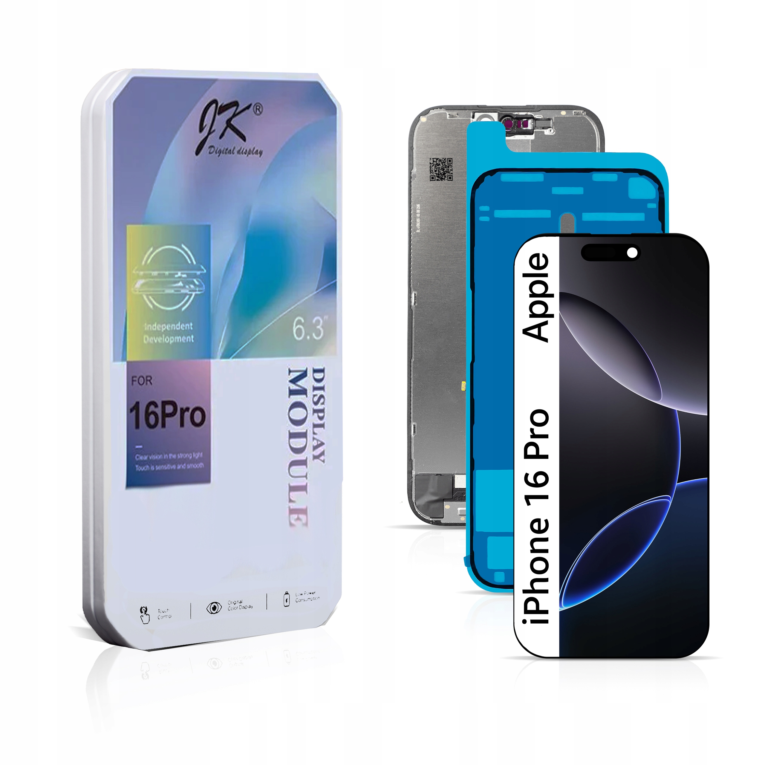 A3293 A3083 LCD pre iPhone 16 Pro Displej Matrica Jk Incell True Tone