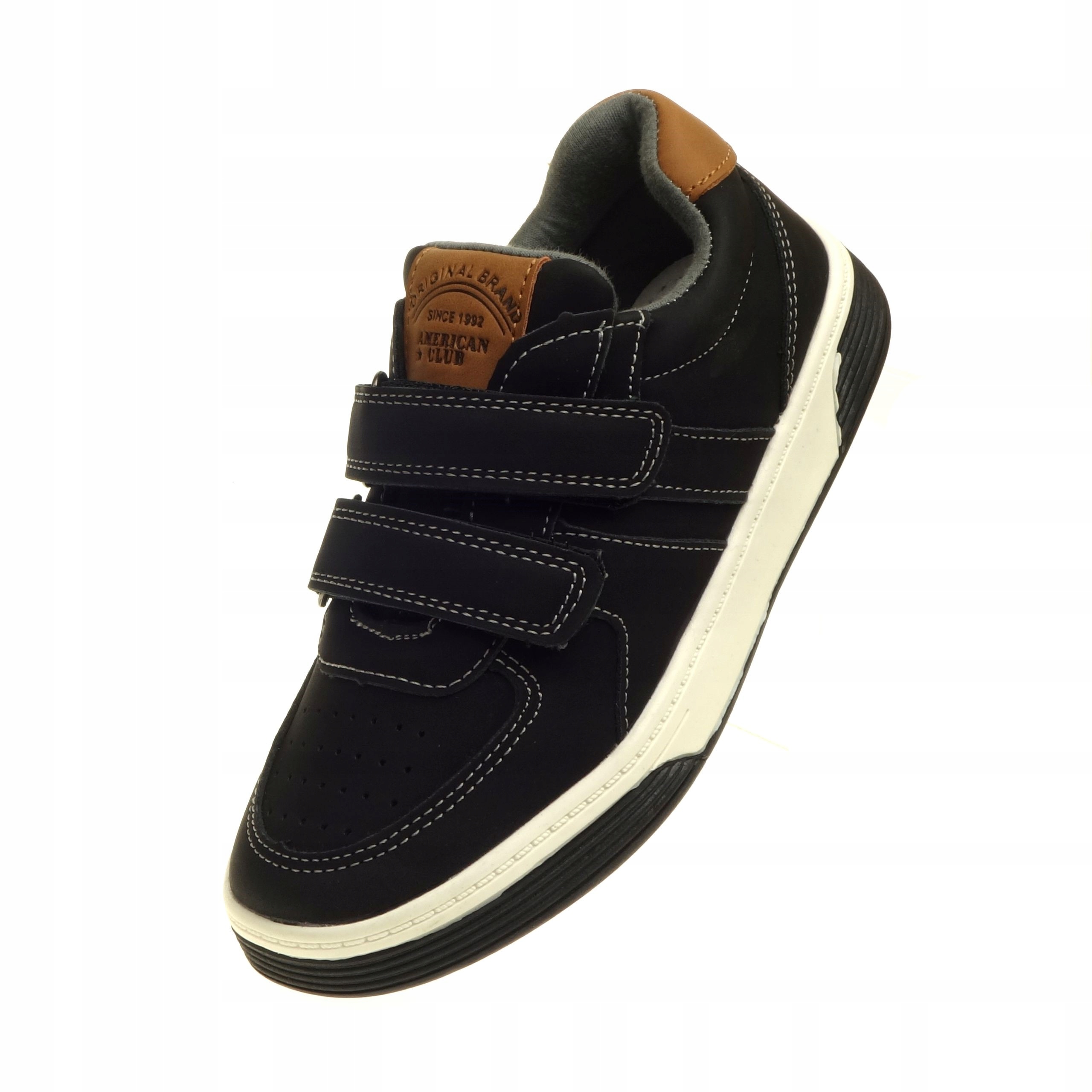 Buty Sportowe Dziecięce American Club Adidasy Chłopięce Rzepy 34