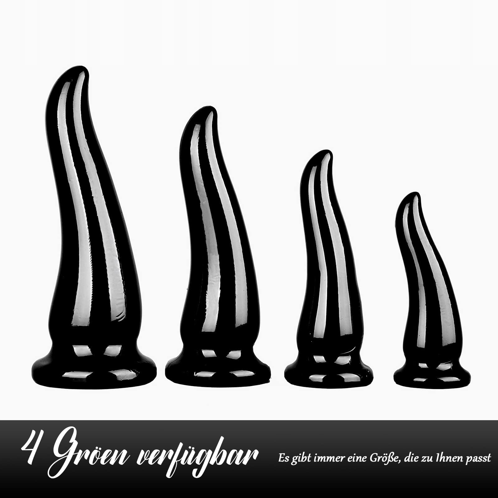 ANALPLUG Silikonowy Korek Analny Dildo 4 Rozmiary Stymulacja G Punktu — miniatura 5
