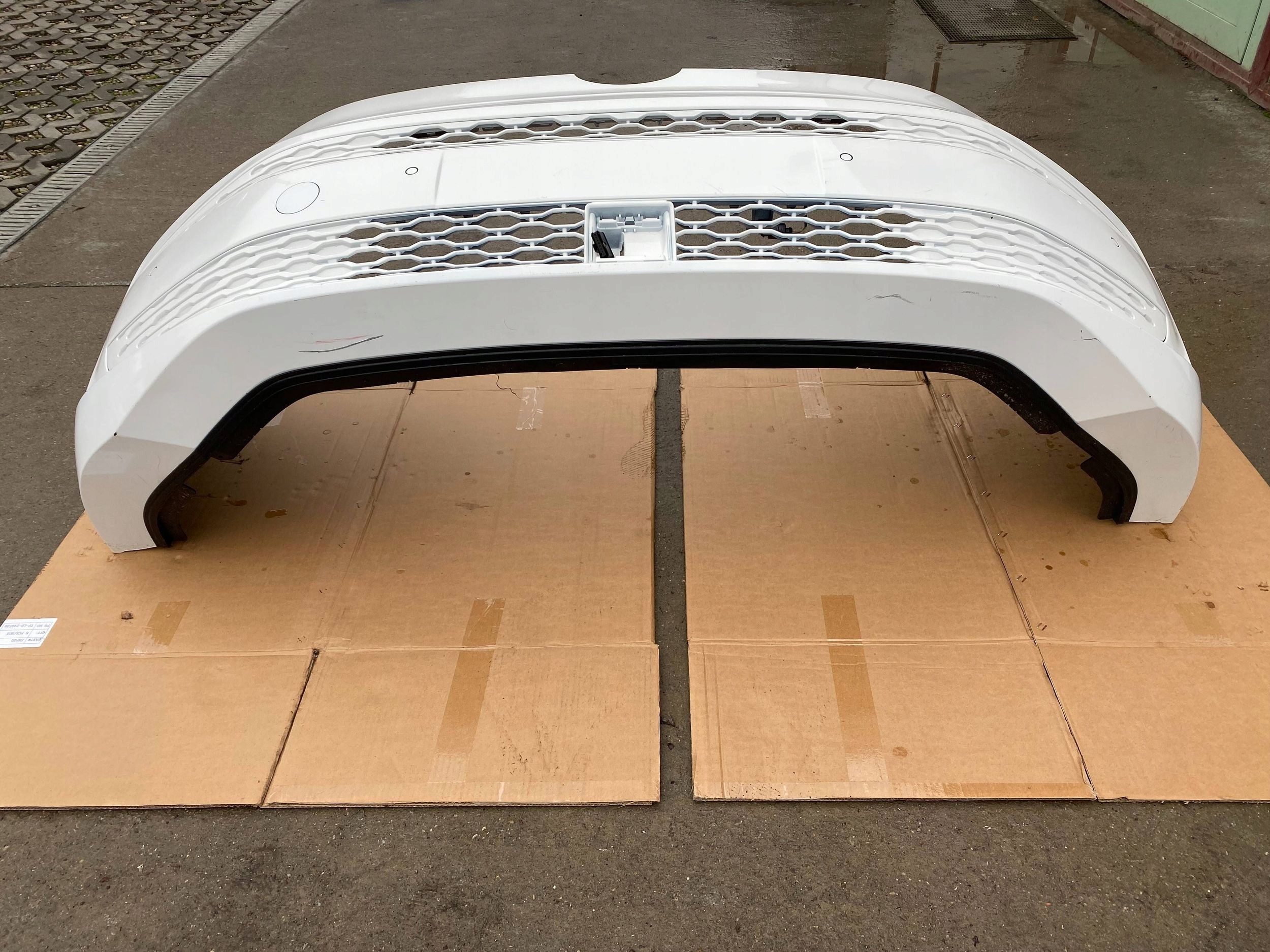 VW T7 MULTIVAN complete bumper front front PDC RADAR LB9A 7T0807221C