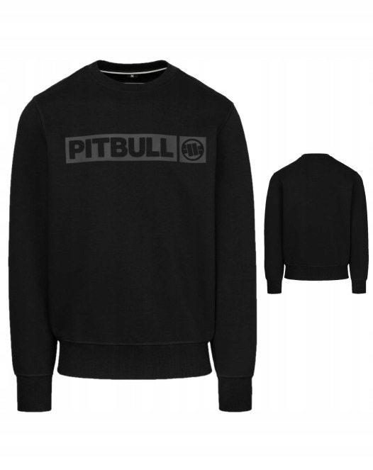 Pitbull West Coast Pánská Mikina Crewneck Charger Černá XXL