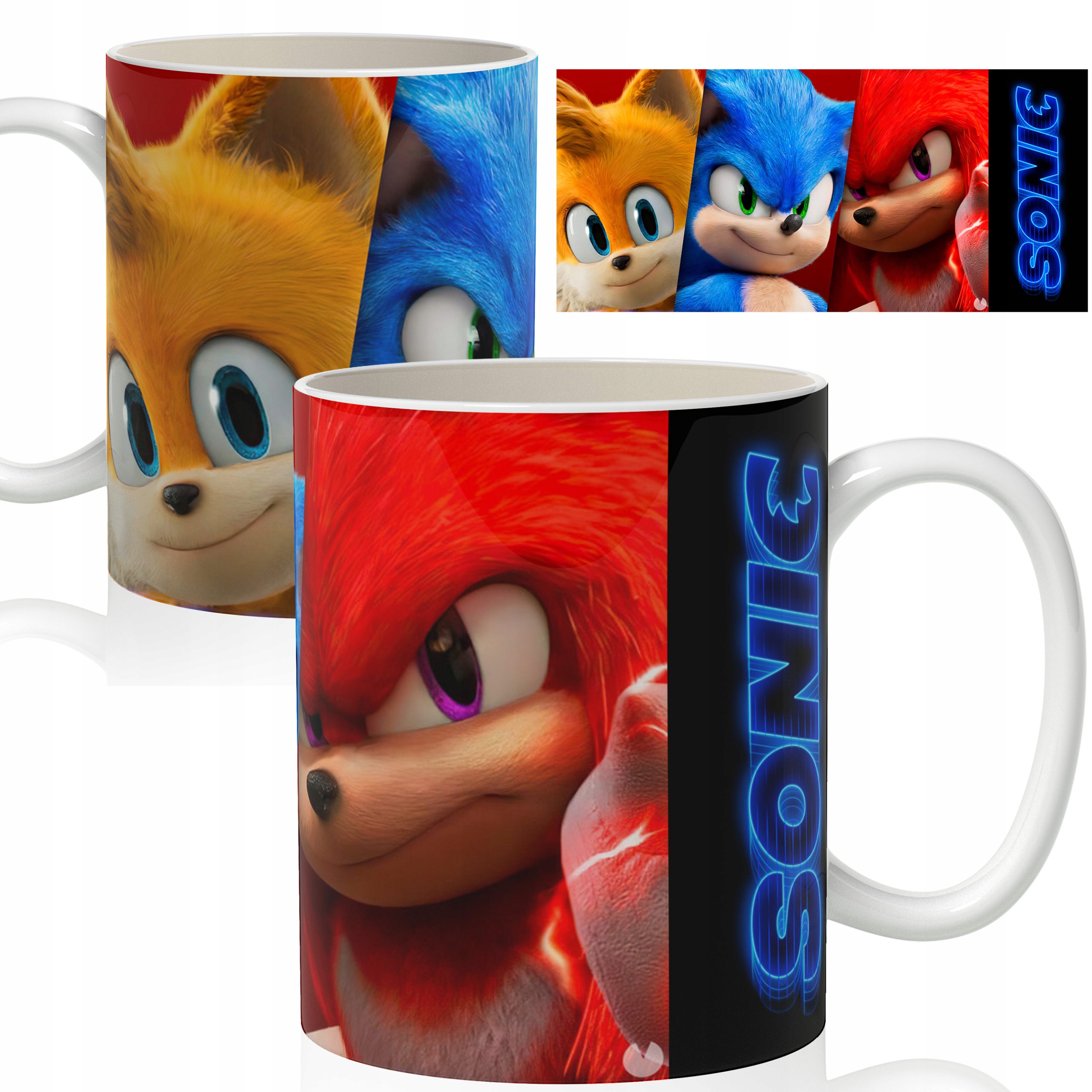 

Kubek 330ml Wiele Wzorów Sonic Twoje Imię