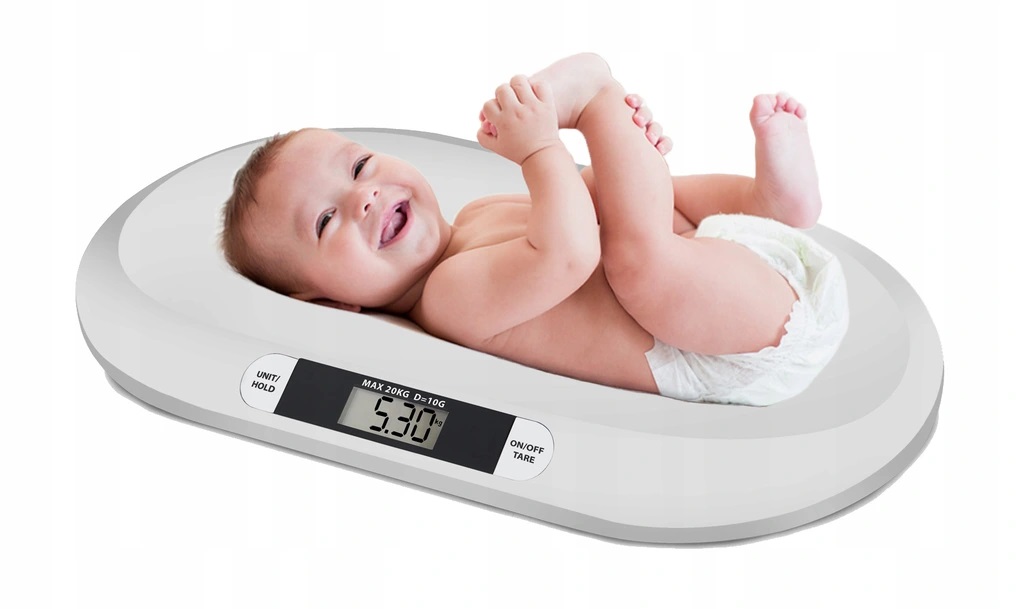 WAGA DZIECIĘCA NIEMOWLĘCA DLA NIEMOWLĄT ELEKTRONICZNA DO 20KG