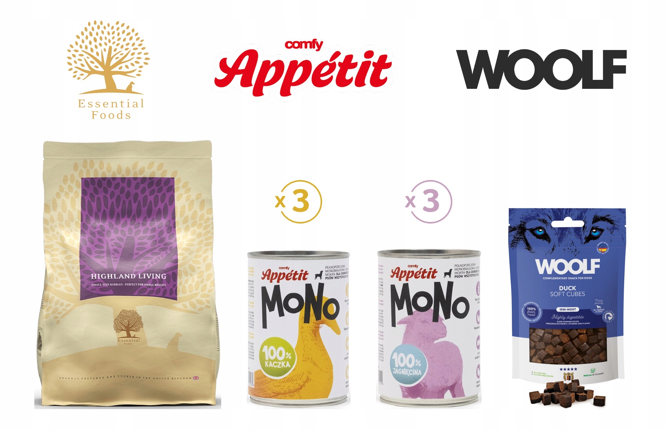 Premium Test Pack Vyvážený set pro psa Hypoallergenic malých plemen