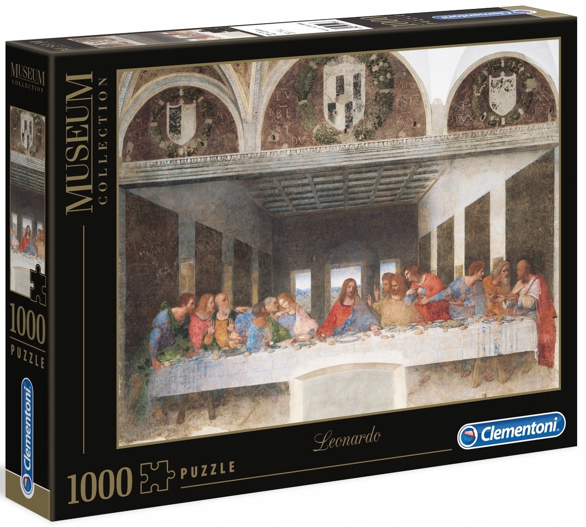 PUZZLE 1000 el. LEONARDO OSTATNIA WIECZERZA OBRAZ EAN (GTIN) 8005125314478