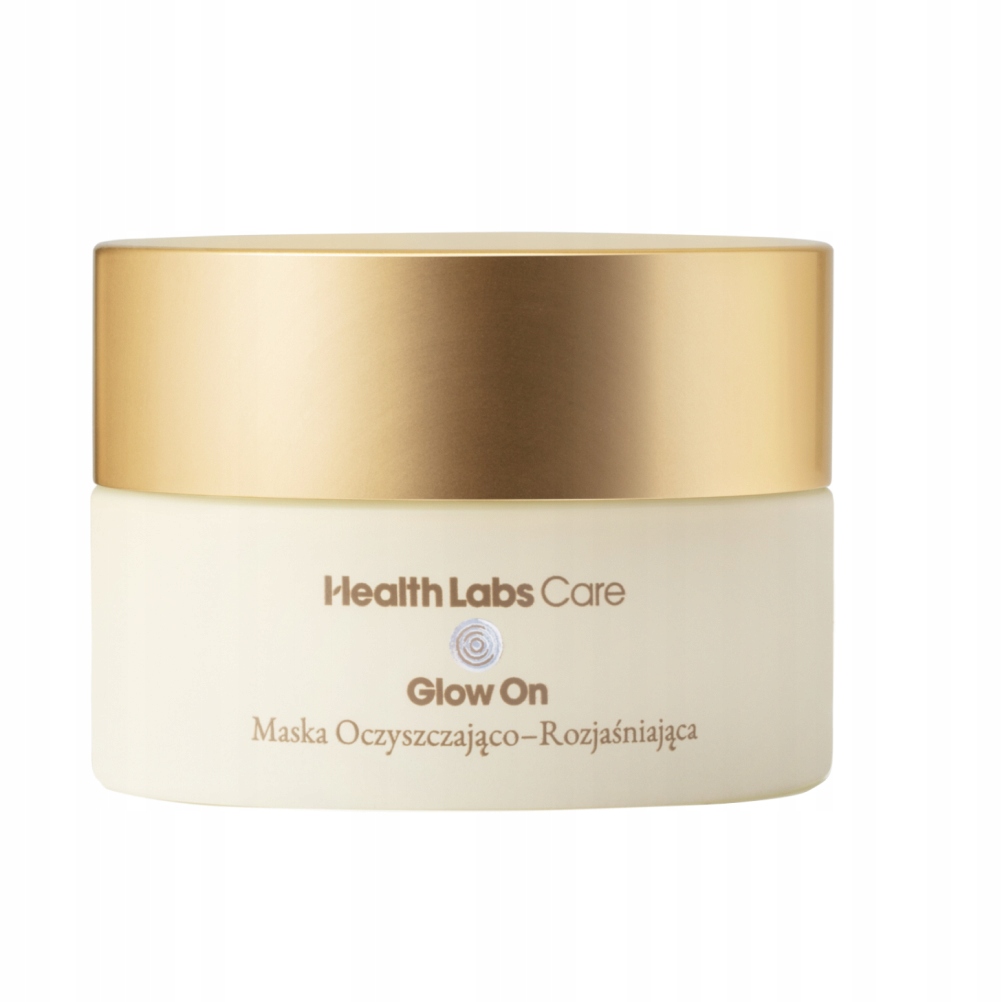 HealthLabs Glow On čistící a rozjasňující maska 50 ml