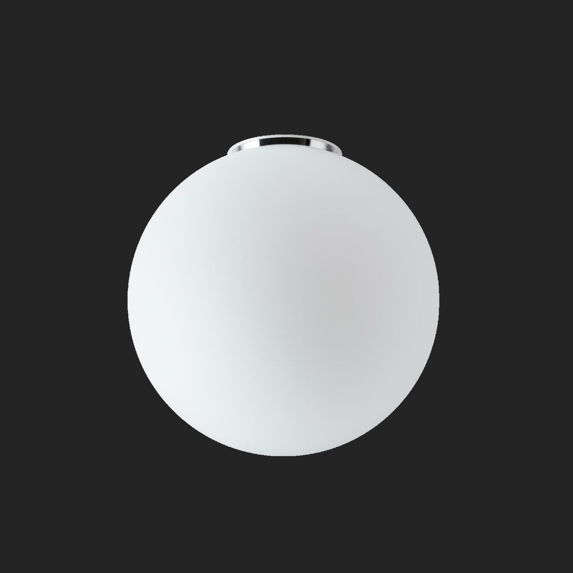 Osmont 61247 Styx 4 stropné sklenené svietidlo chróm biela IP65 3000 K 27W