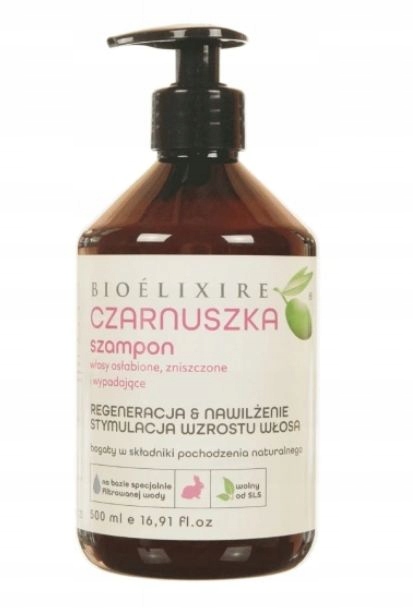 

Bioelixire Szampon Czarnuszka 500ml