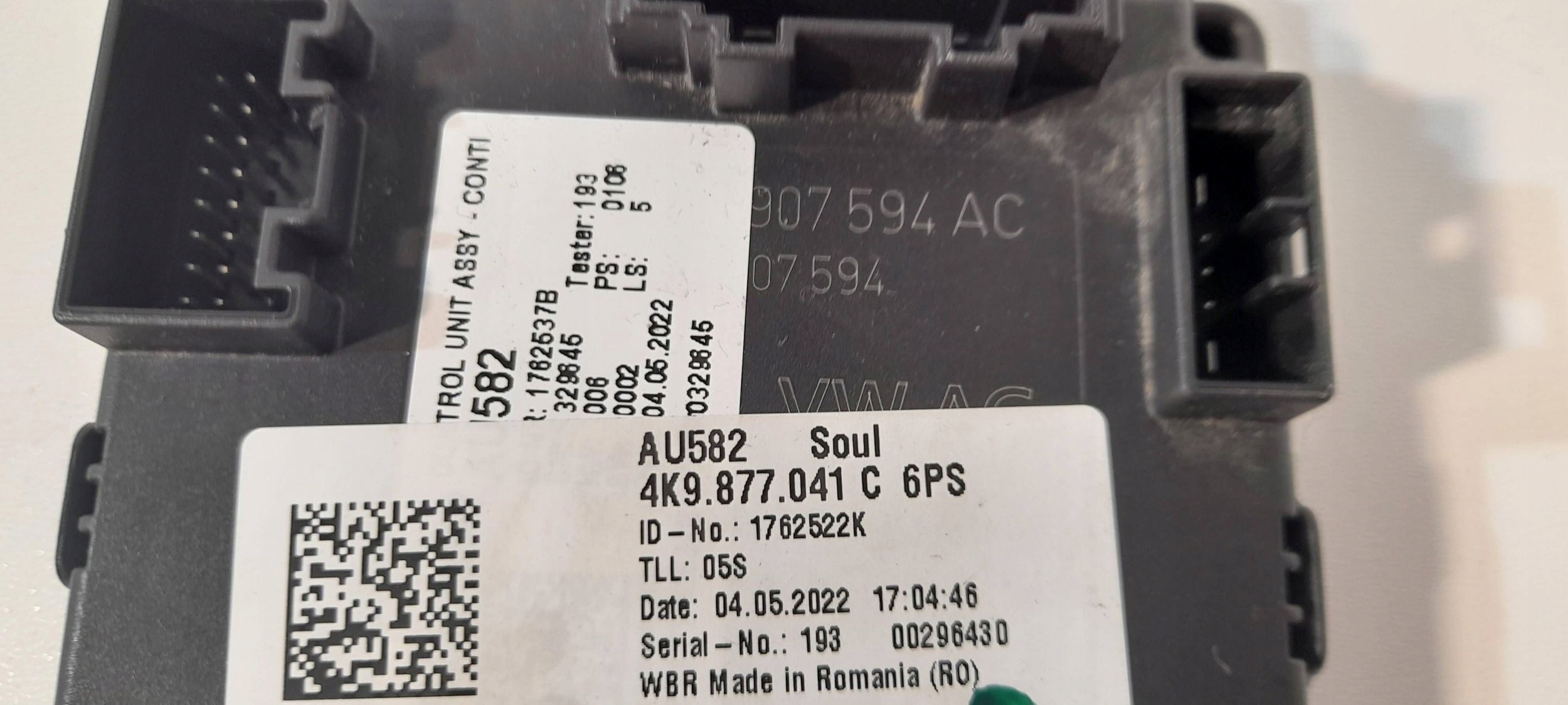 Audi A6 Allroad C8 Module Toit ouvrant 4K9877041C (RS29)