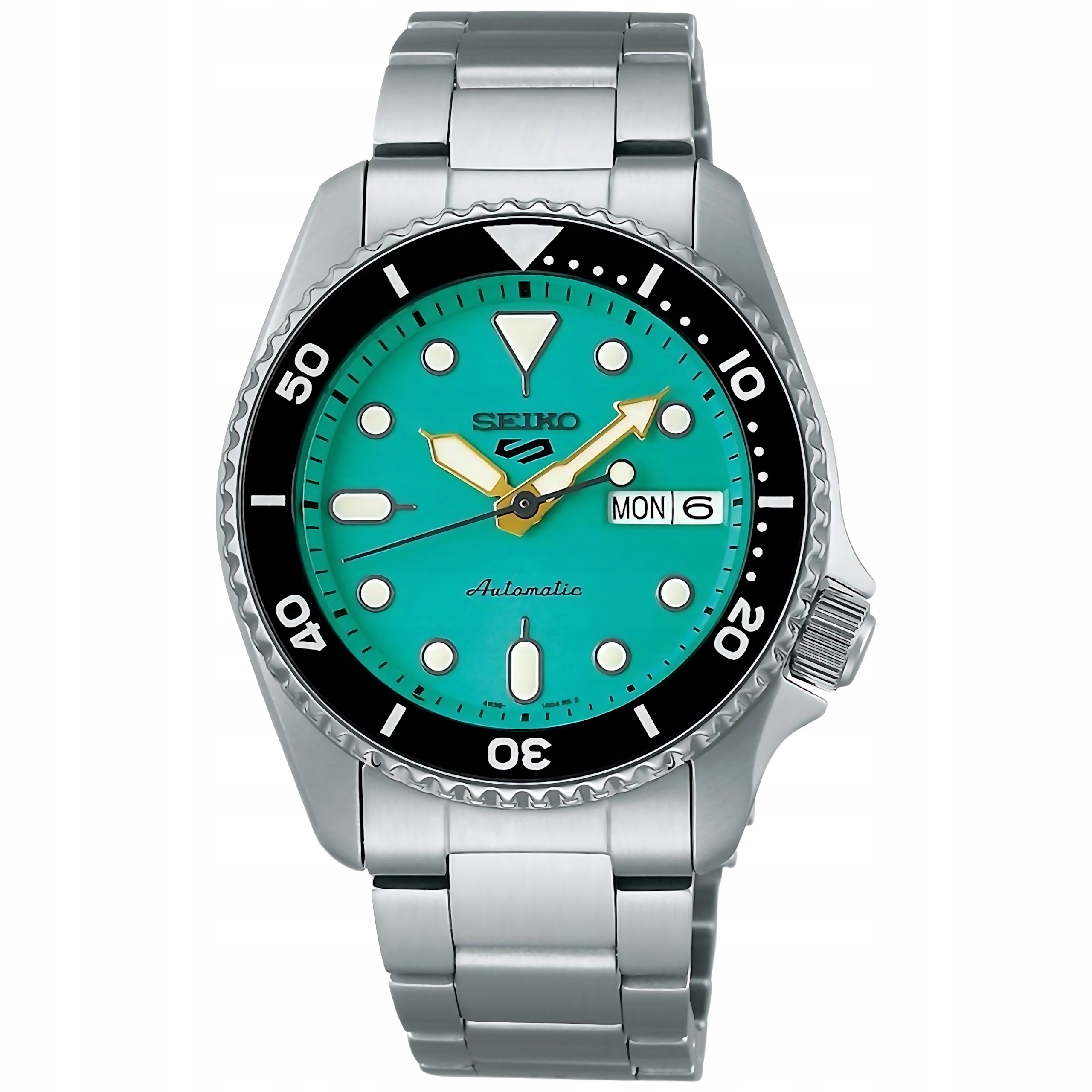 Pánské Hodinky Seiko 5 Sports SRPK33K1 Automat 38mm Tyrkysové WR100 Box