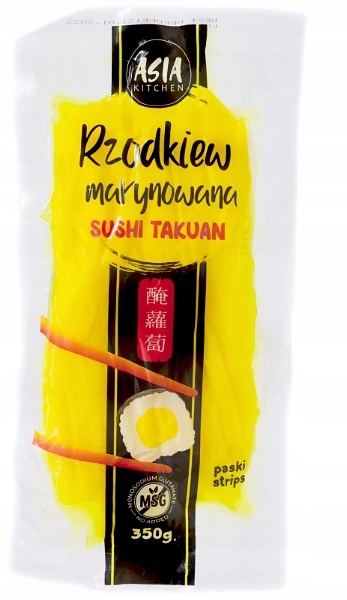 

Rzodkiew krojona cięta paski Daikon Oshinko 350g