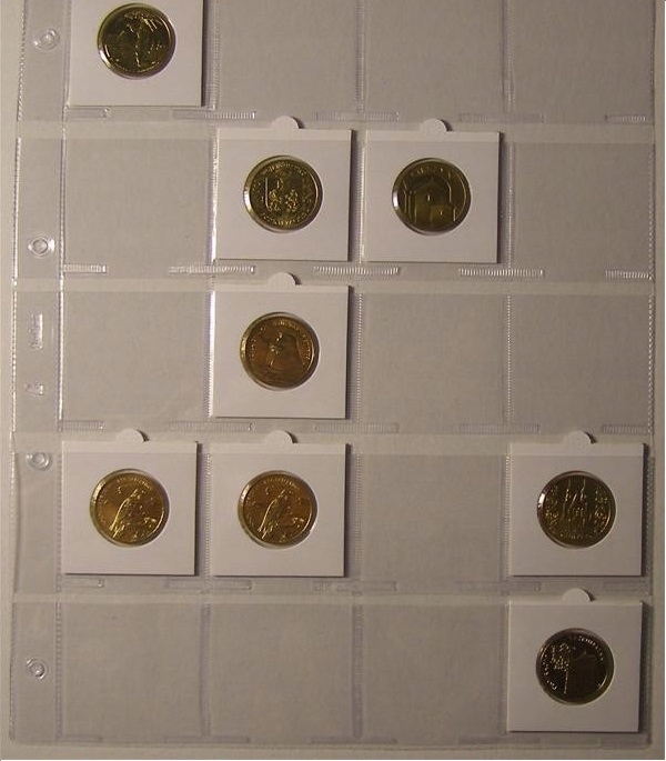 Страница на 20 холдеров тип H20-формат A4