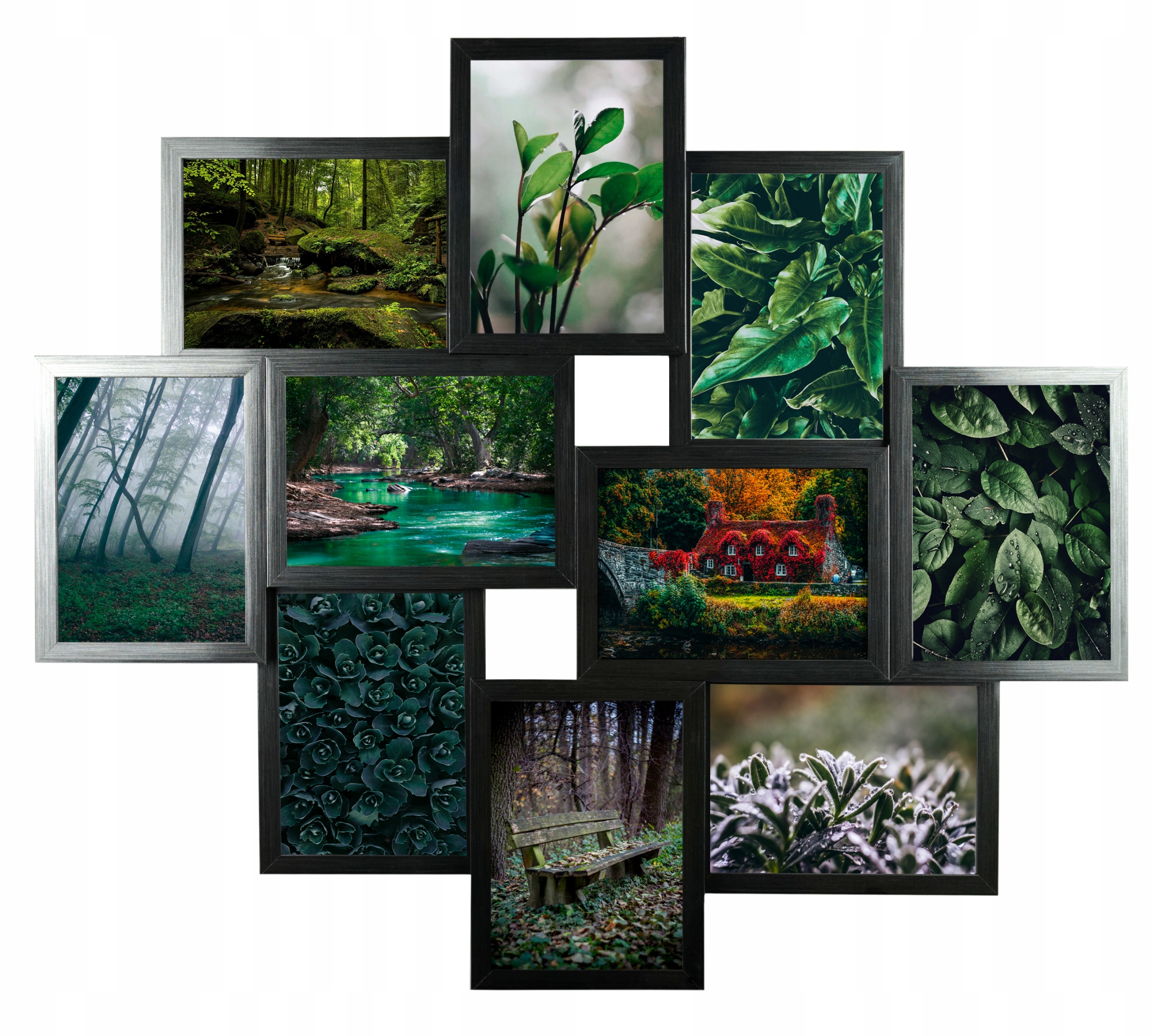 

Multigaleria na zdjęcia 13x18 antracyt 3D 1002