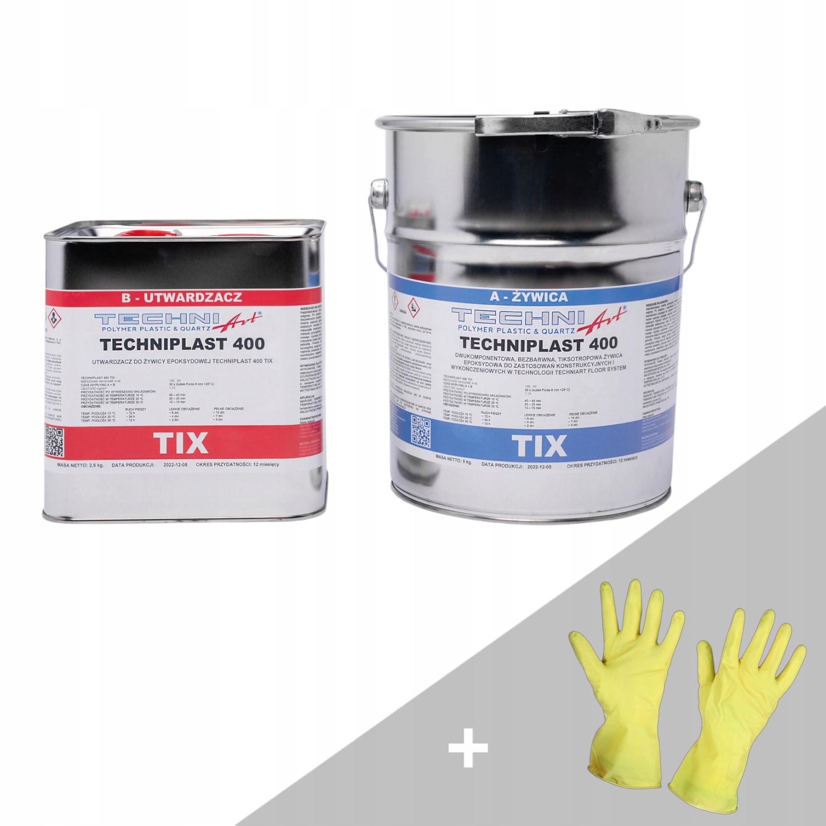 Hustá epoxidová/ gelová pryskyřice 400 Tix 7,5 kg