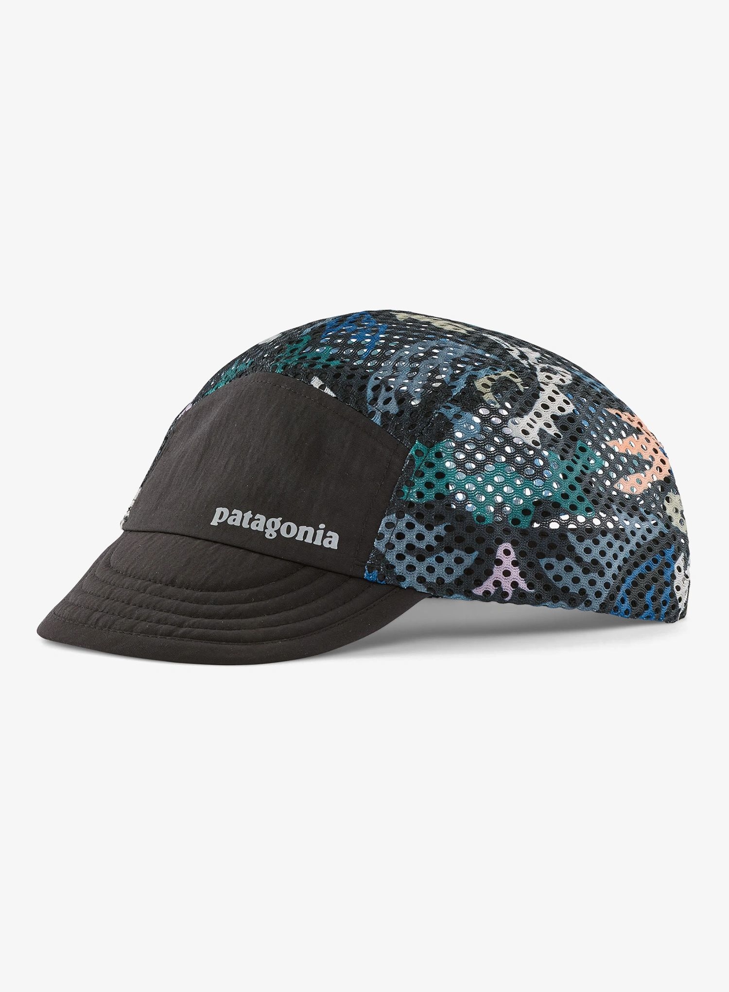 Kšiltovka Patagonia Duckbill Cap černá/kaleido