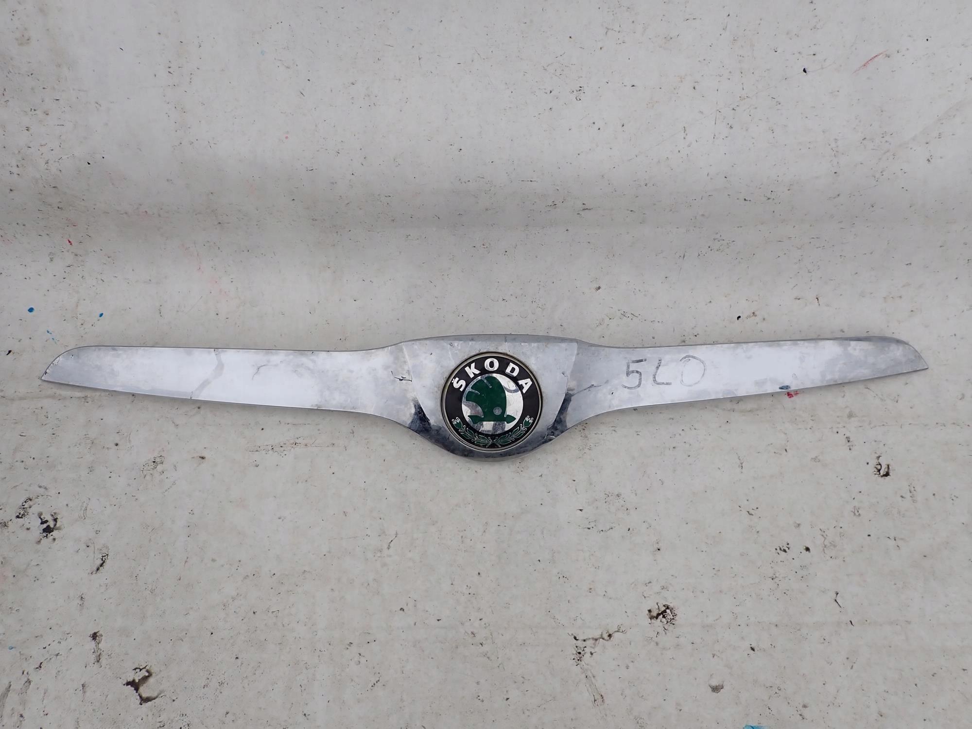 SKODA YETI 09-12 moulding CHROM bonnets