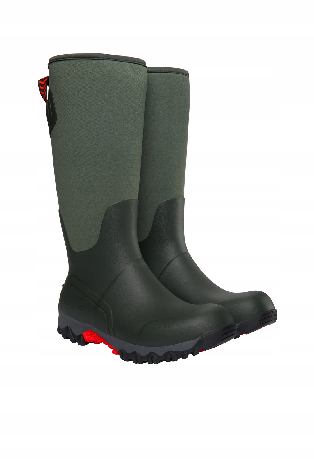 Viking Zelené Vysoké Holínky 41 6DA