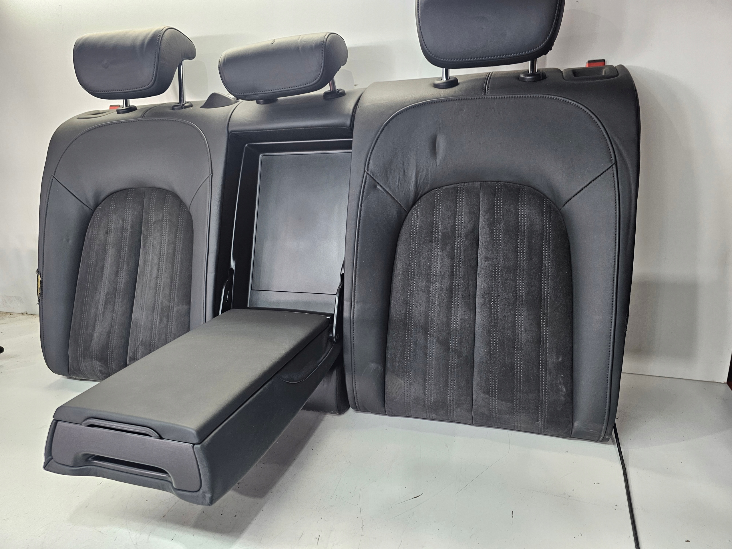 SITZ OPARCIE HECK LEDER + ALCANTARA AUDI A6 C7