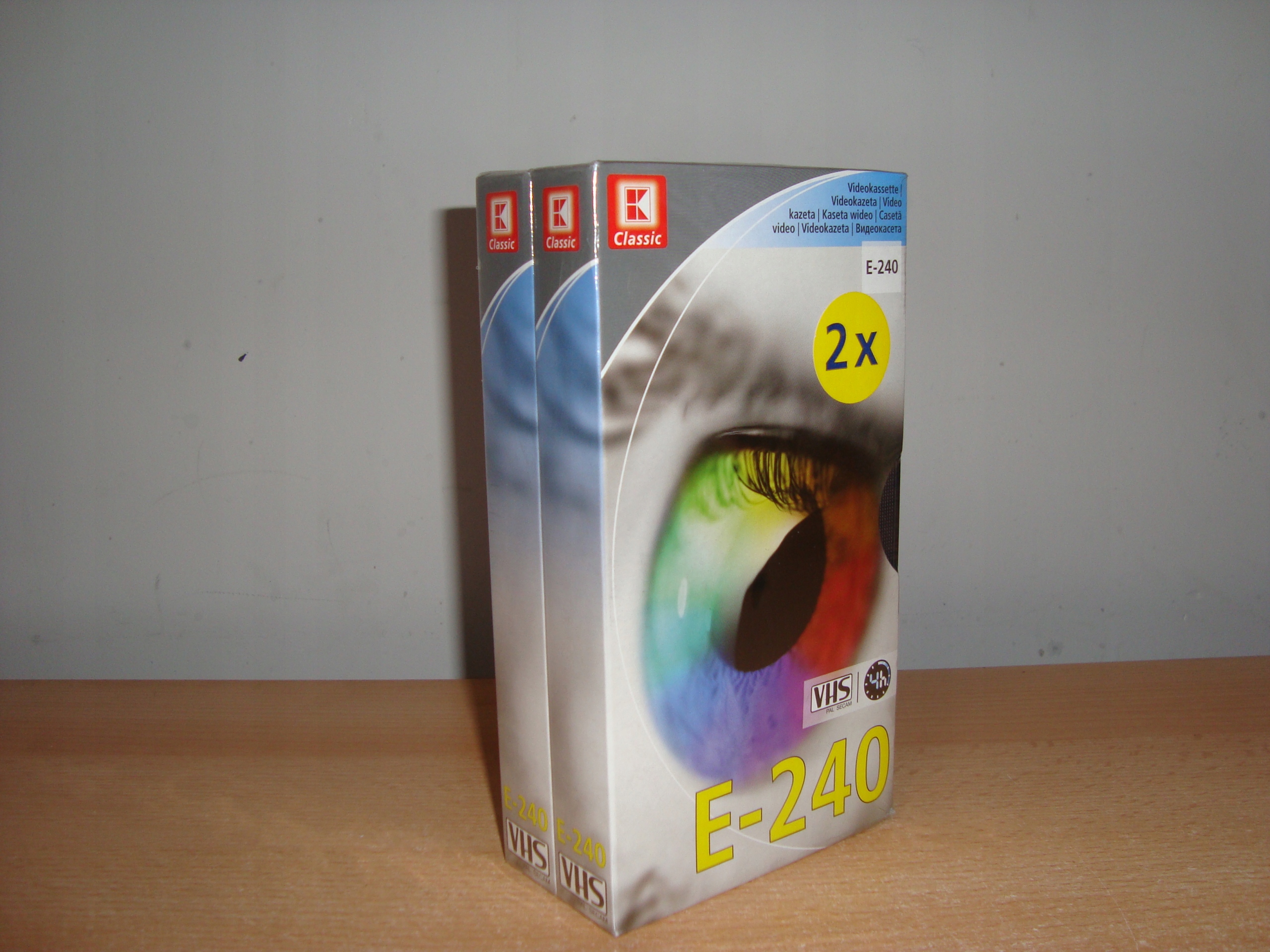 Kaseta VHS Classic E-240 2-pak