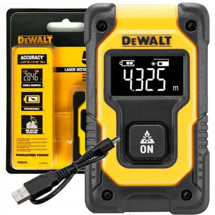 Dalmierz Laserowy Kieszonkowy Mały Prezycyjny 16M Dewalt