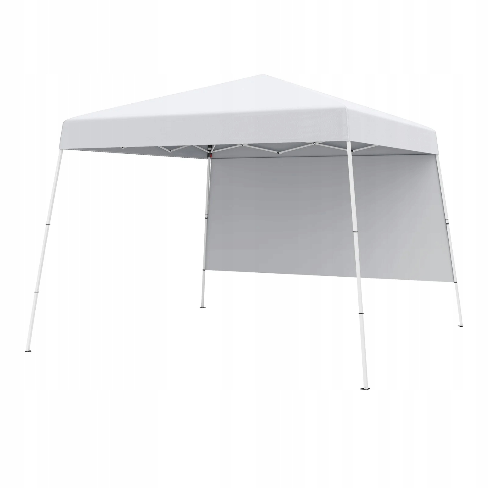 Skládací zahradní pavilon Stan pro párty, bílý, 3 x 3 m