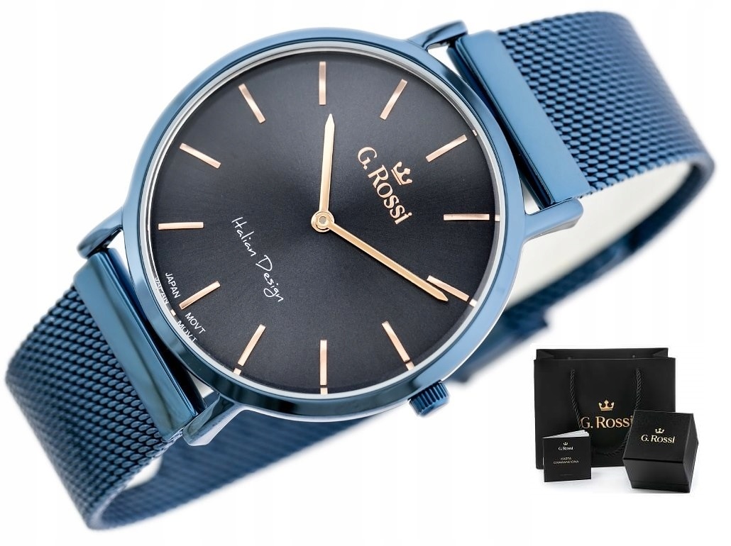 

Zegarek Damski G. Rossi Giulia mesh +box +grawer