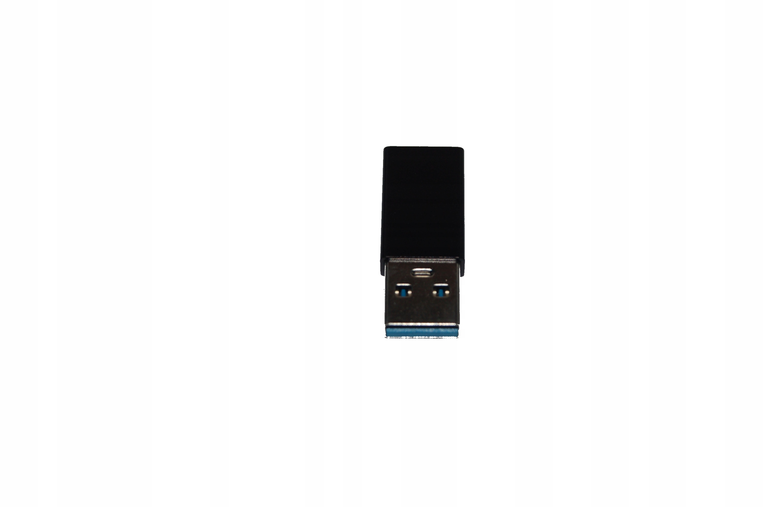 Adapter wtyk Usb A 3.0/gniazdo Usb C czarny