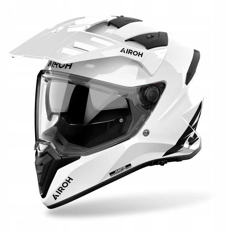 Integrálna Motocyklová Prilba Airoh Bandit Color White Gloss 2XL