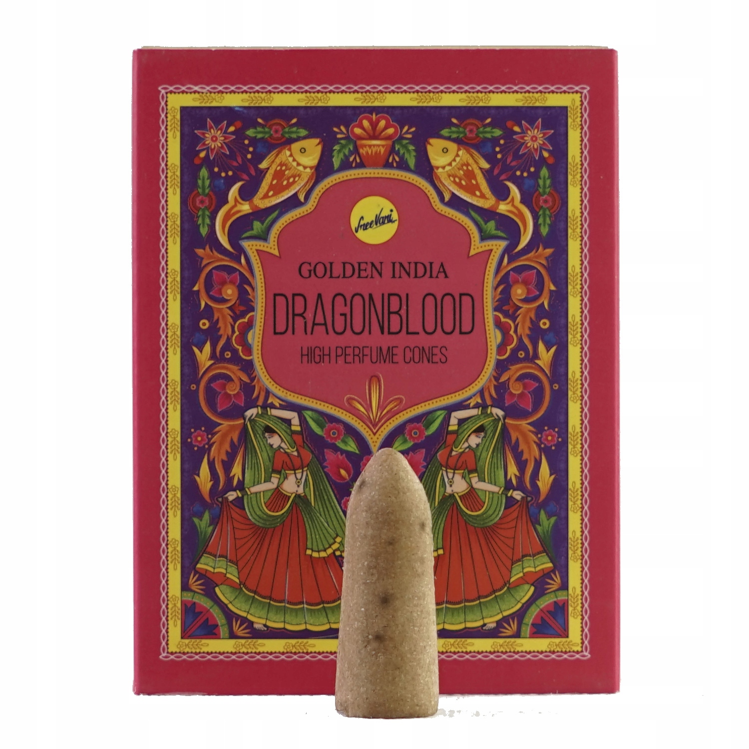 

Kadzidła stożkowe Golden India Dragon Blood 10szt