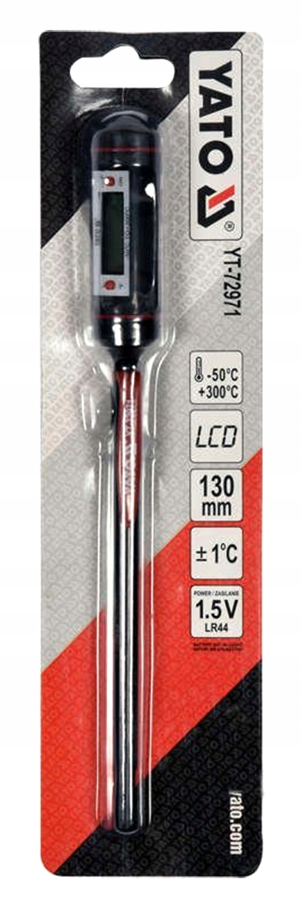 TERMOMETR ELEKTRONICZNY SONDA LCD DO KLIMATYZACJI Kod producenta YT-72971