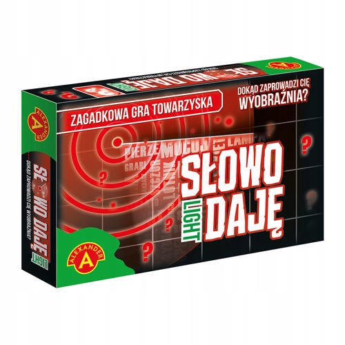 

Gra Planszowa Słowo Daję Wersja Light Alexander