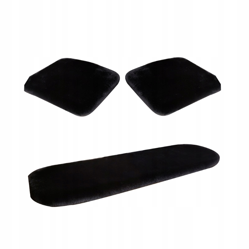 3 шт. многоцветный теплый искусственный мех кролика под