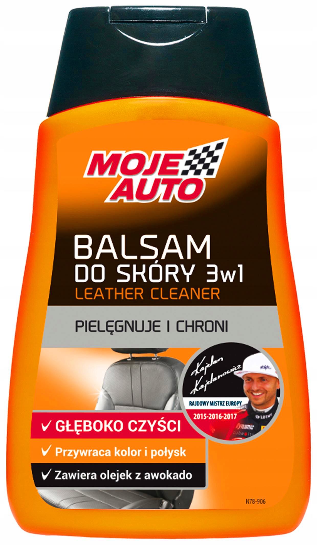 

Moje Auto Balsam Do Czyszczenia Skóry 3w1 250ml