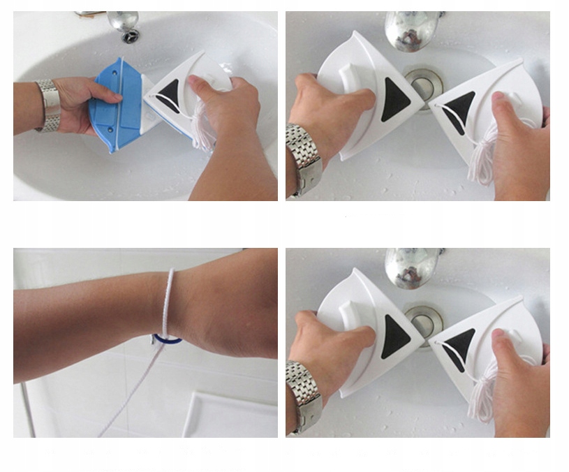 MAGNETYCZNA MYJKA DO MYCIA OKIEN SZYB DWUSTRONNA Waga 0.15 kg