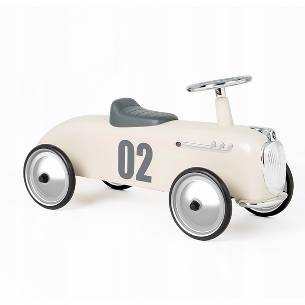 Baghera Jeździk Roadster Ivory White